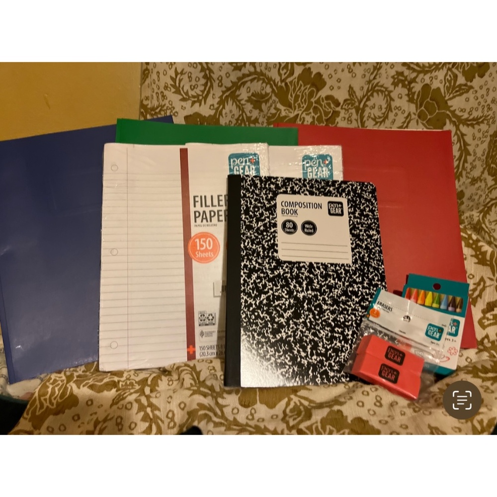 Student Starter Kit – Notebooks, Folders, Crayons, Paper + More! | New